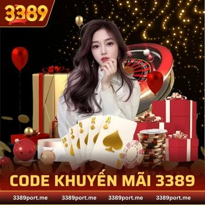 code khuyến mãi 3389